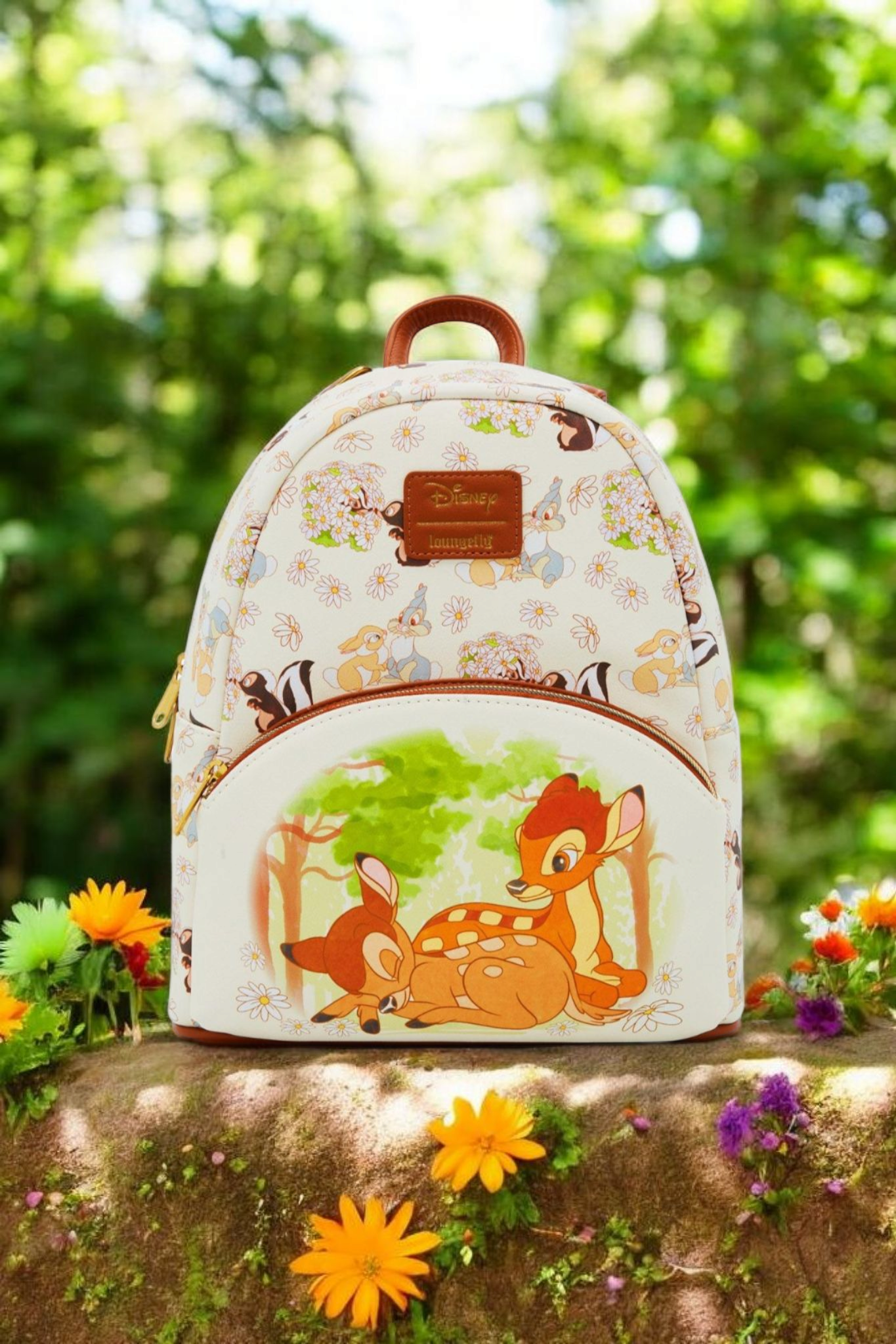 Loungefly Disney Bambi and Friends Floral Backpack