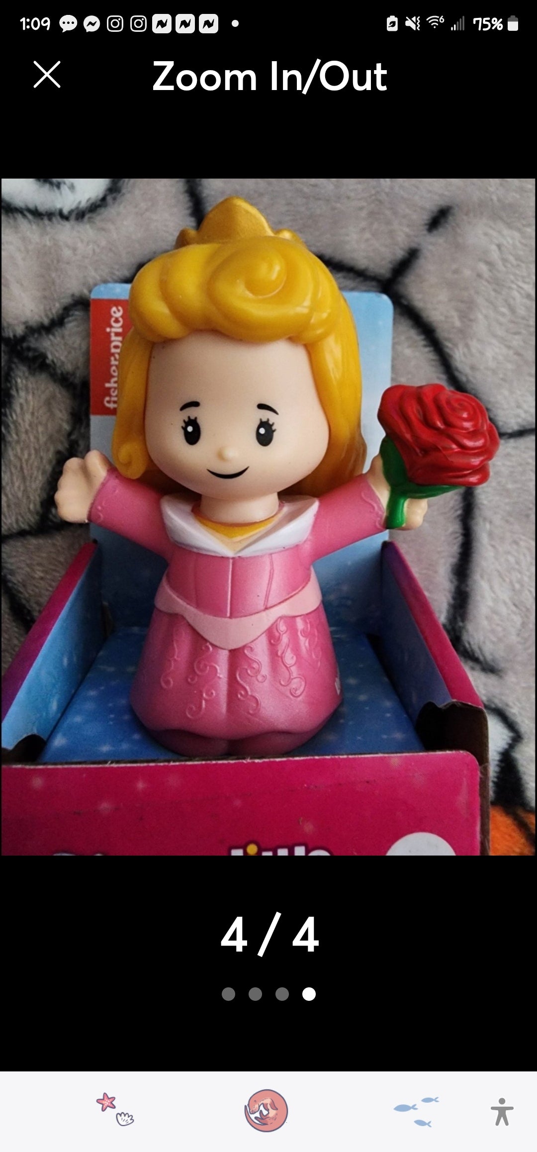 *Fisher Price Disney Princess Little People Figures