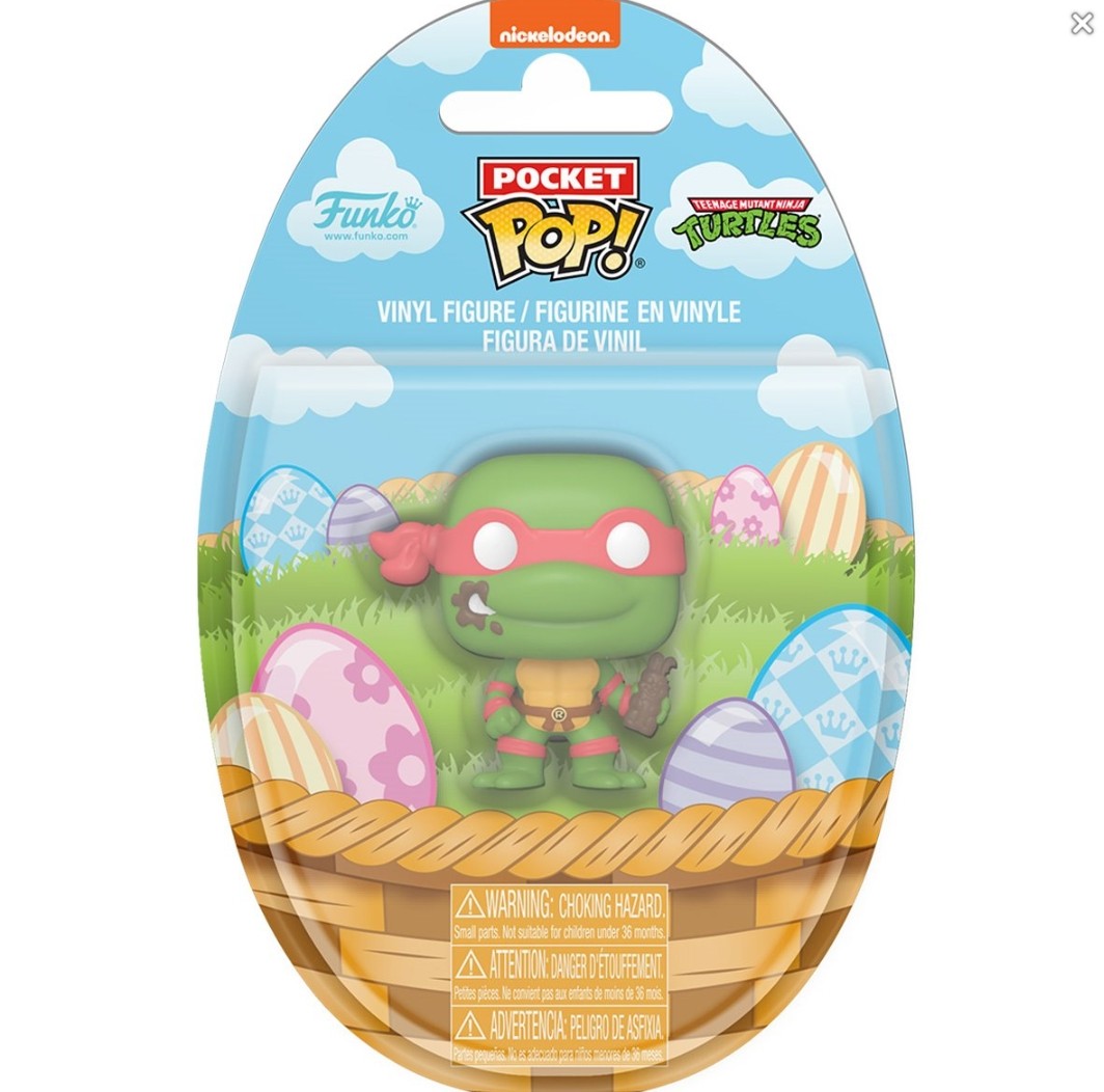Funko Pocket Pop Easter Teenage Mutant Ninja Turtles Raphael Mini Figure