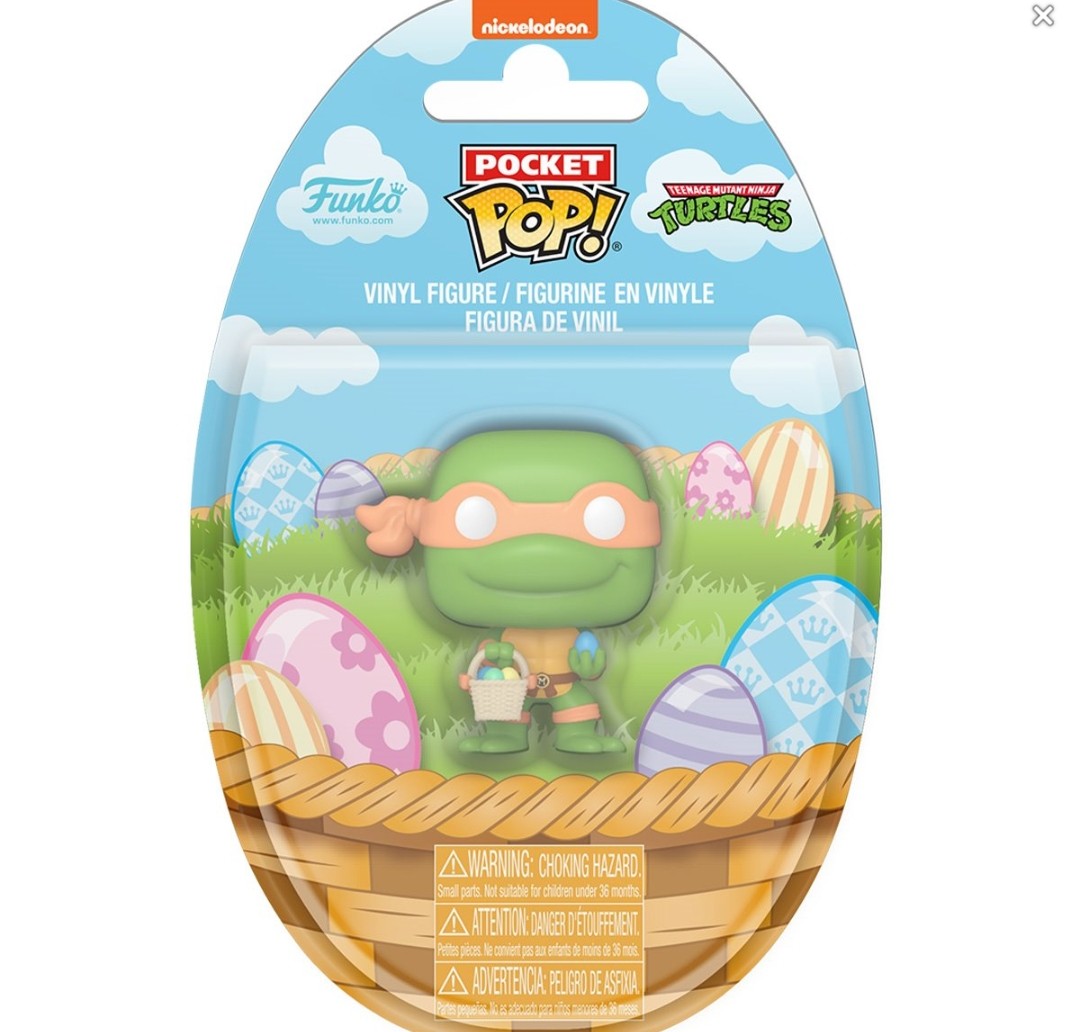 Funko Pocket Pop Easter Teenage Mutant Ninja Turtles Michelangelo Mini Figure