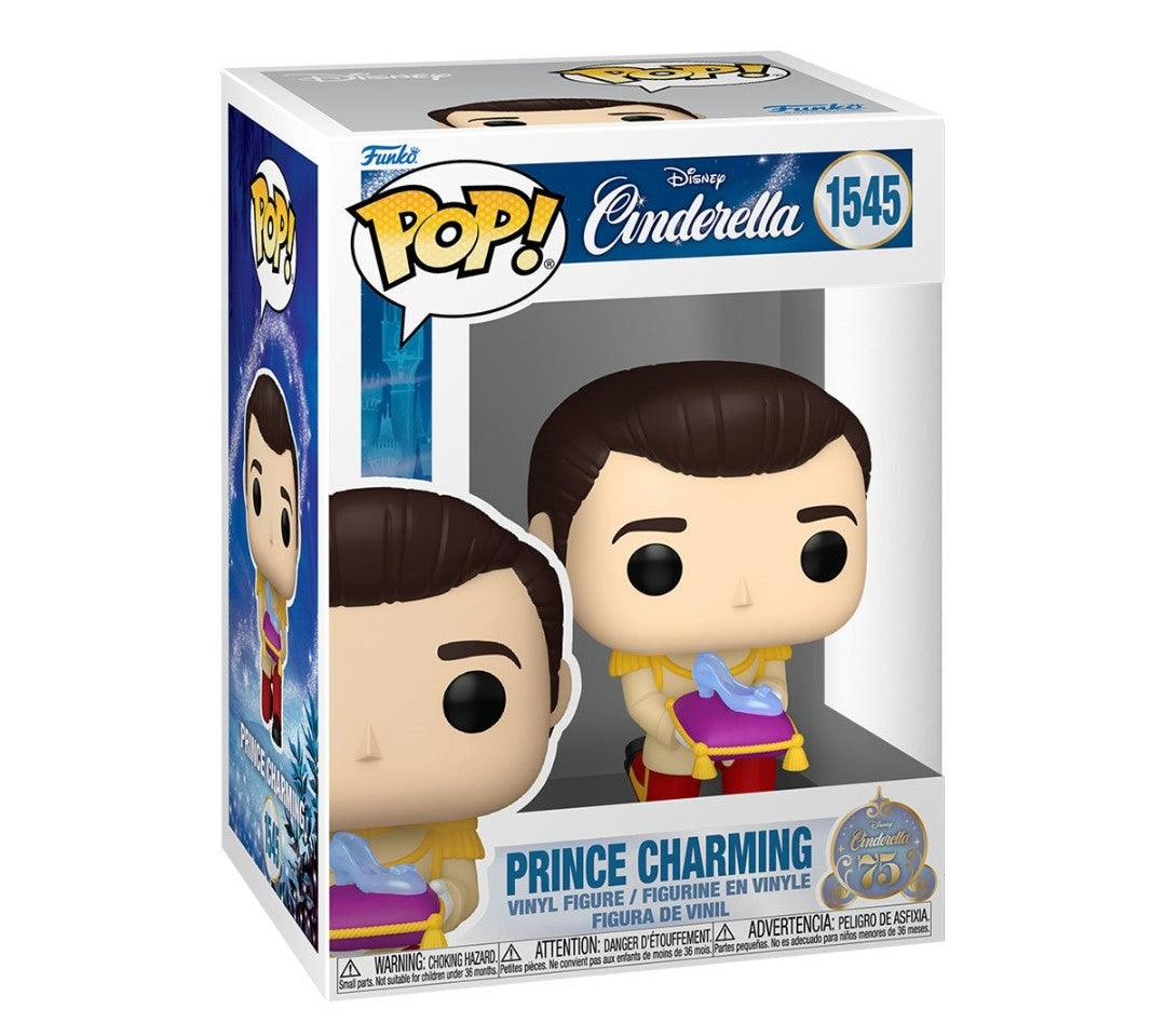 Funko Pop Disney Cinderella 75th Anniversary Prince Charming Figure