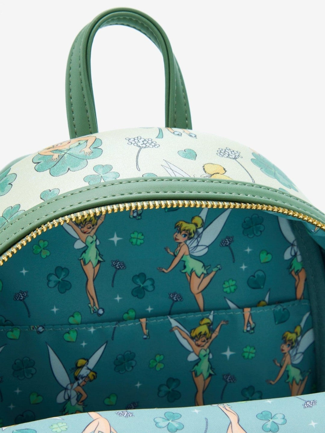 Loungefly Disney Tinkerbell Four Leaf Clover Backpack