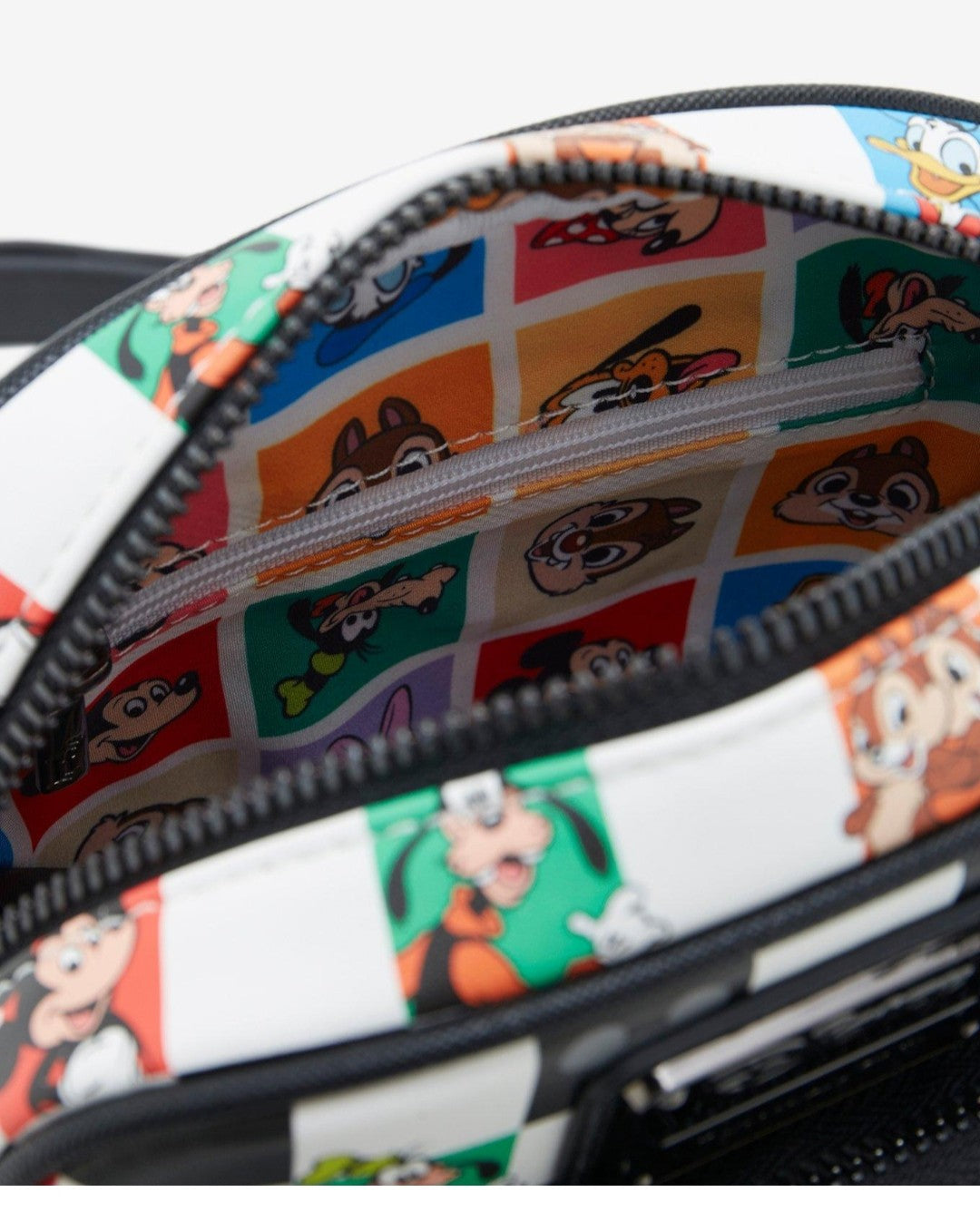 Loungefly Disney Mickey and Friends Checkerboard Crossbody Bag