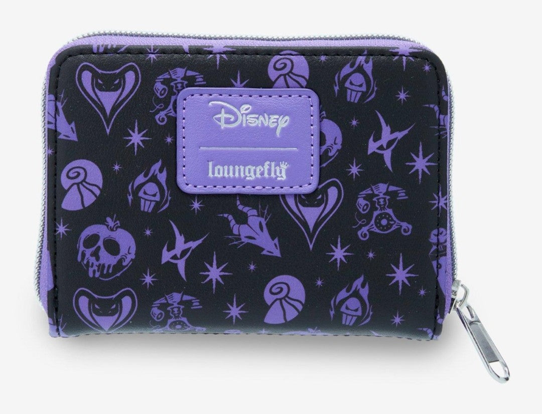 Loungefly Disney Villains Floral Wallet