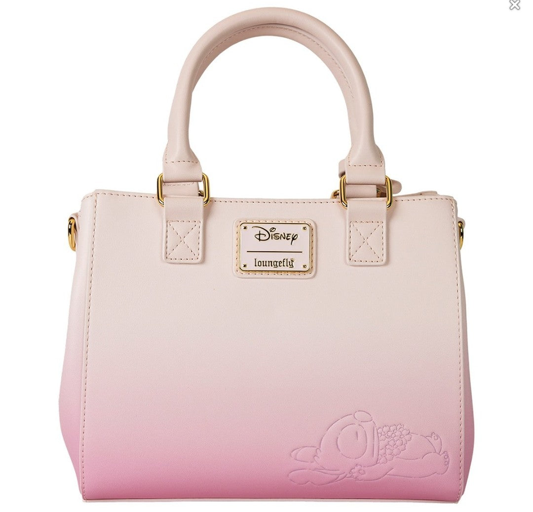 Loungefly Disney Lilo and Stitch Ombre Cherry Blossom Handbag/Crossbody Bag