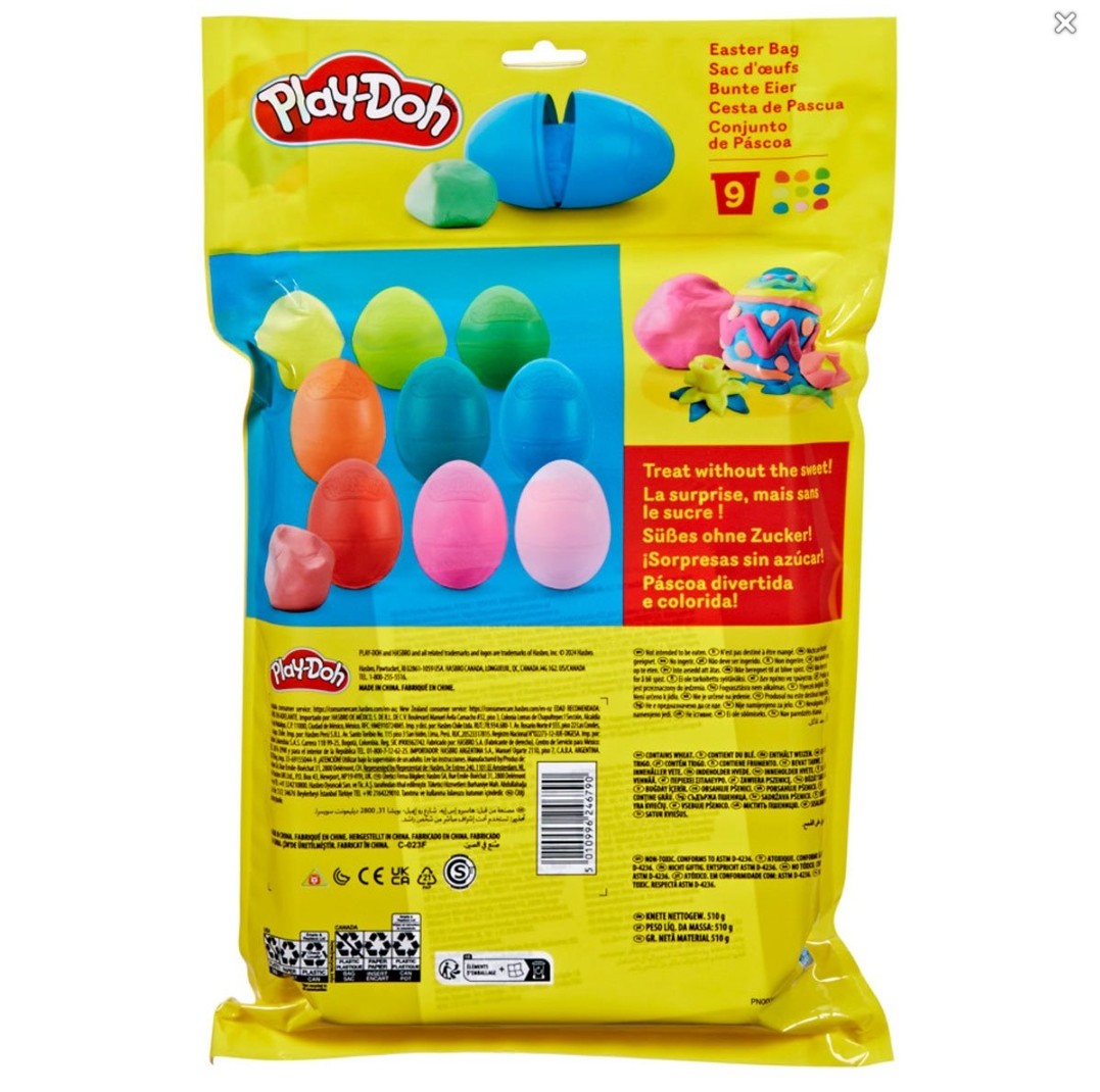 Play-Doh Easter Eggs Set of 9 Eggs