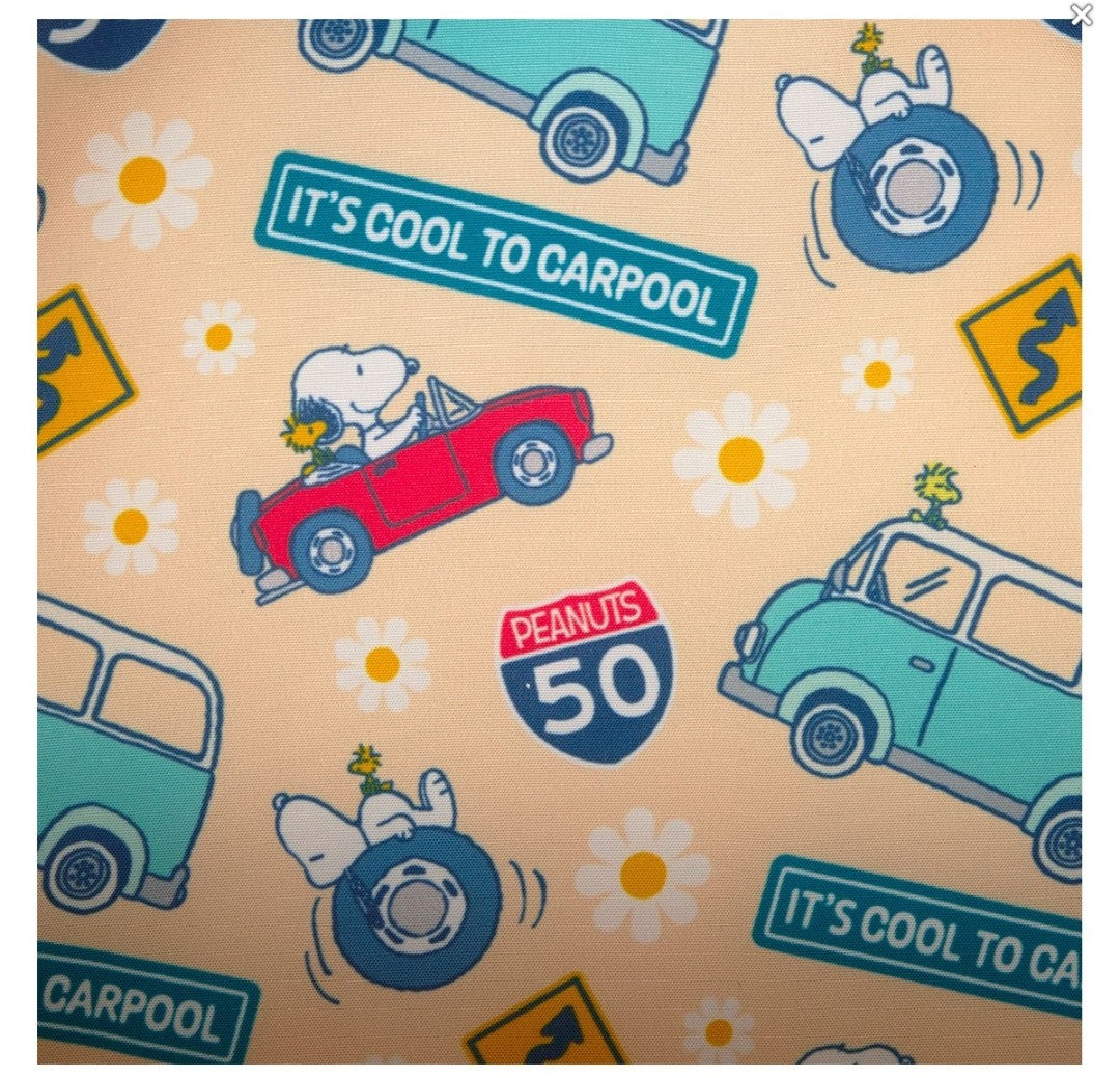 Loungefly Peanuts Snoopy and Woodstock Road Trip Backpack