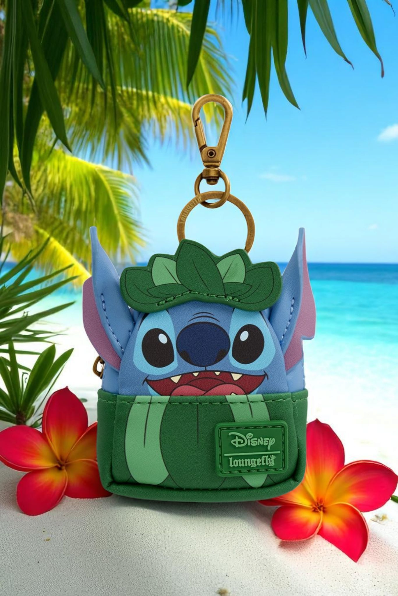 Loungefly Disney Stitch Mini Backpack @ Coin Purse LOUNGEFLY Disney Lilo & Stitch Ghost Stitch Boo Glow-In-The  main image 2