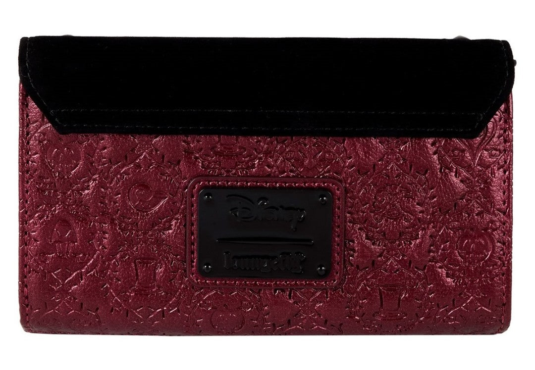 Loungefly Disney Villains Debossed Thorned Icons Wallet