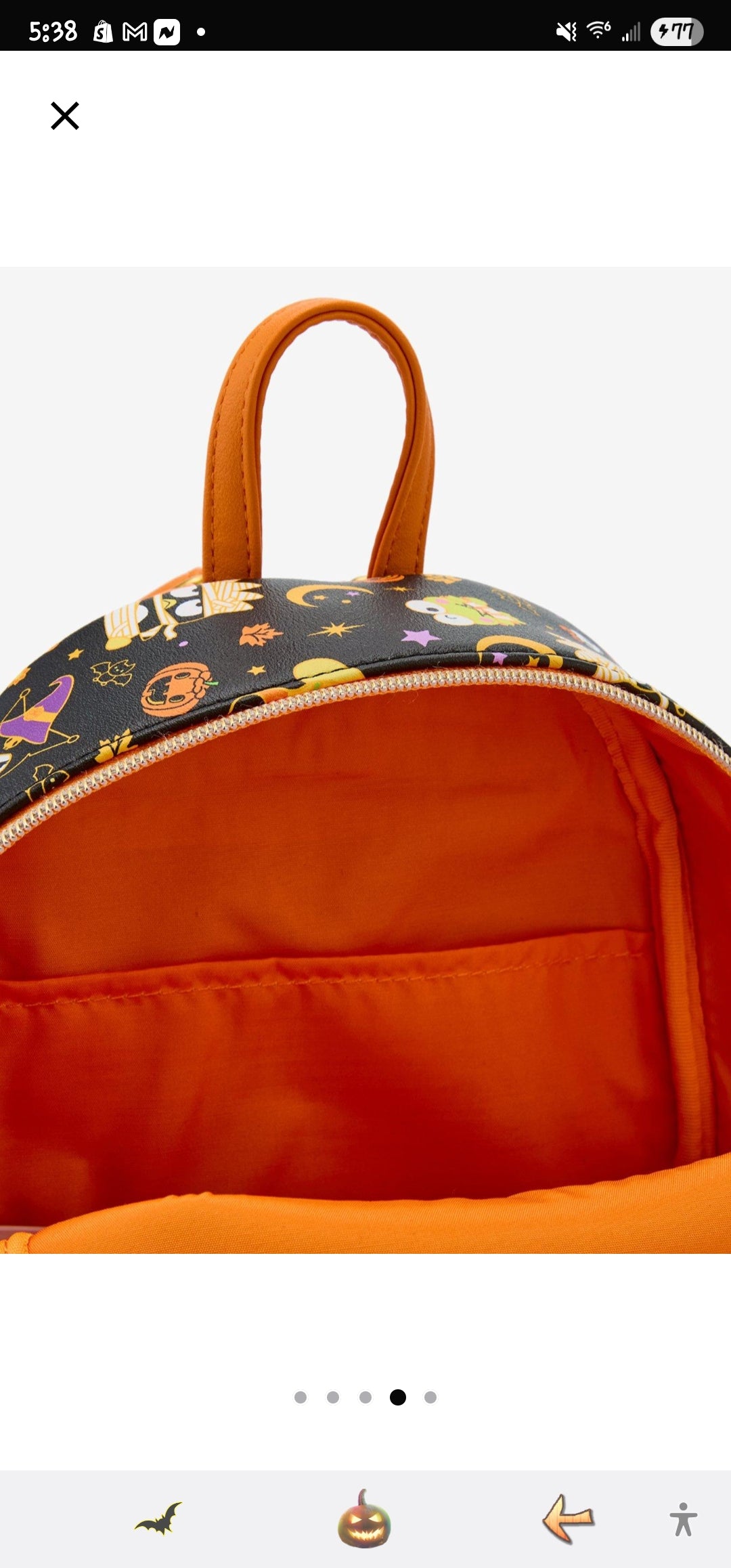 Loungefly Hello Kitty and Friends Halloween Costume Backpack