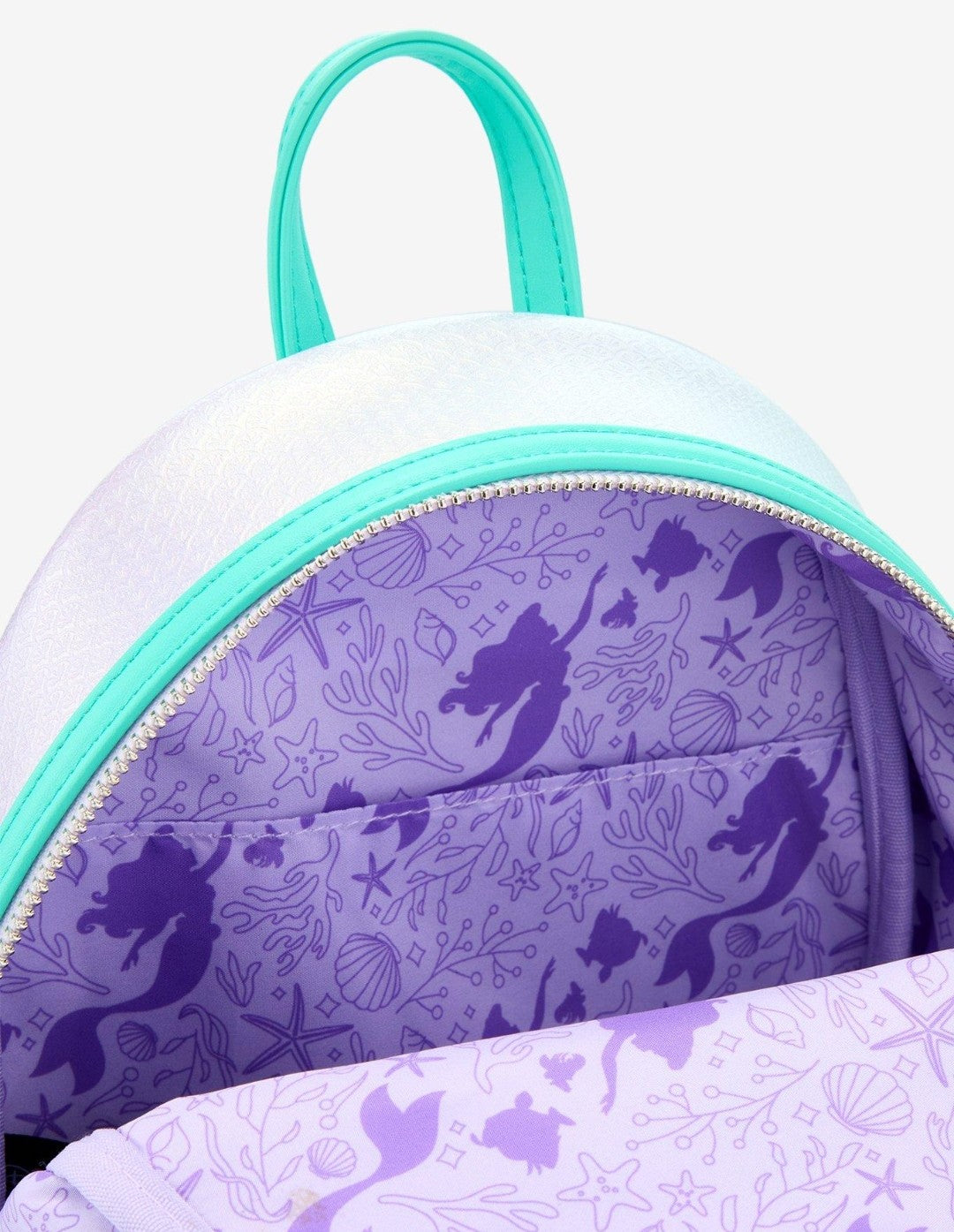 Loungefly Disney The Little Mermaid Iridescent Pearl Exclusive Backpack