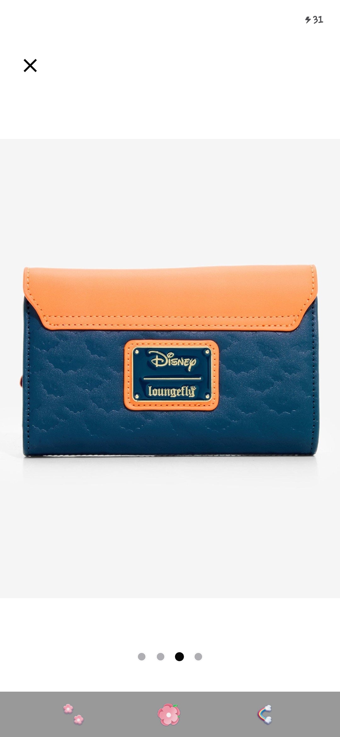 Loungefly Disney Lilo and Stitch, Stitch Snoozing on a Pile of Candy Wallet