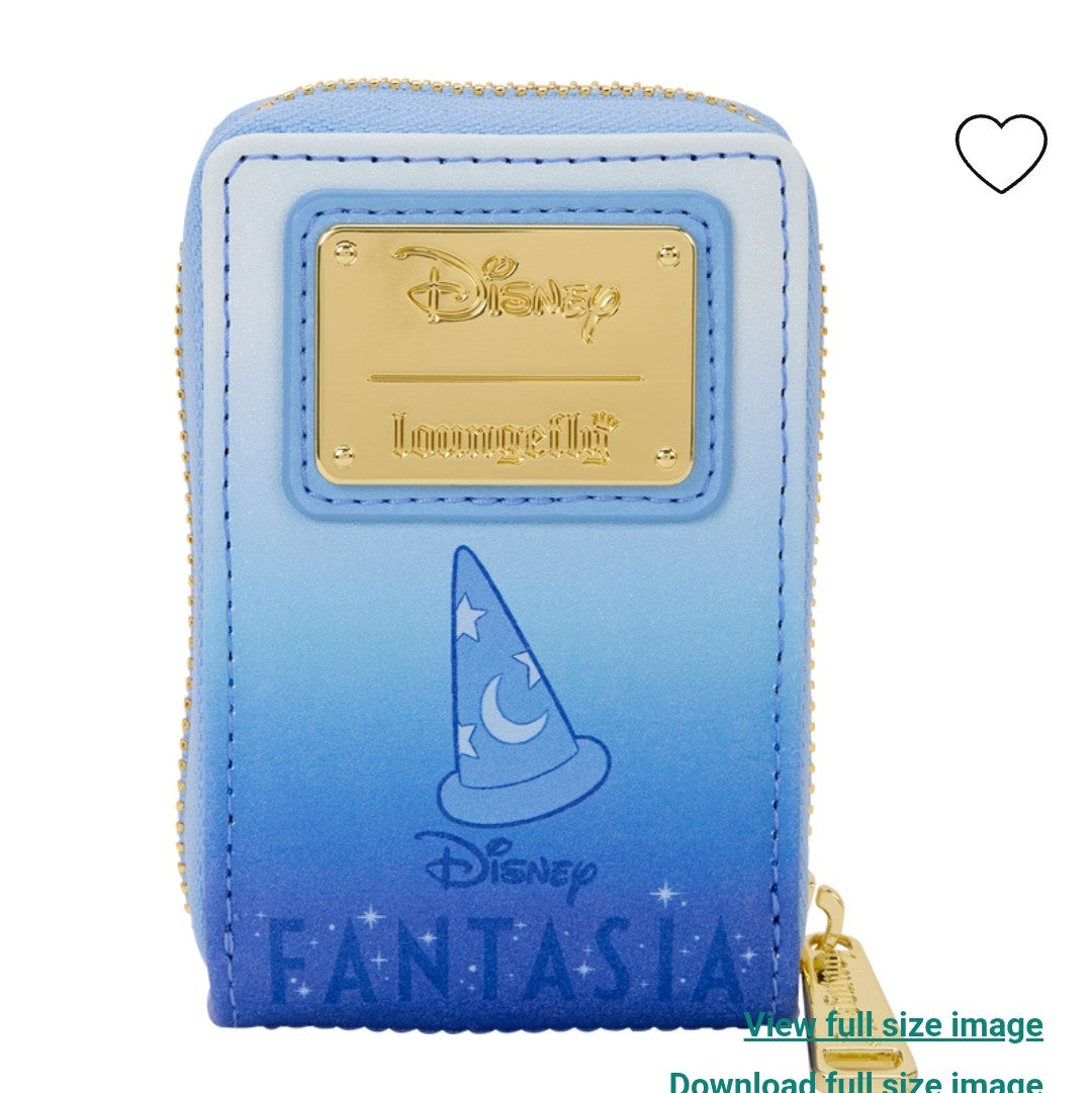 Loungefly Disney Fantasia Accordion Card Wallet