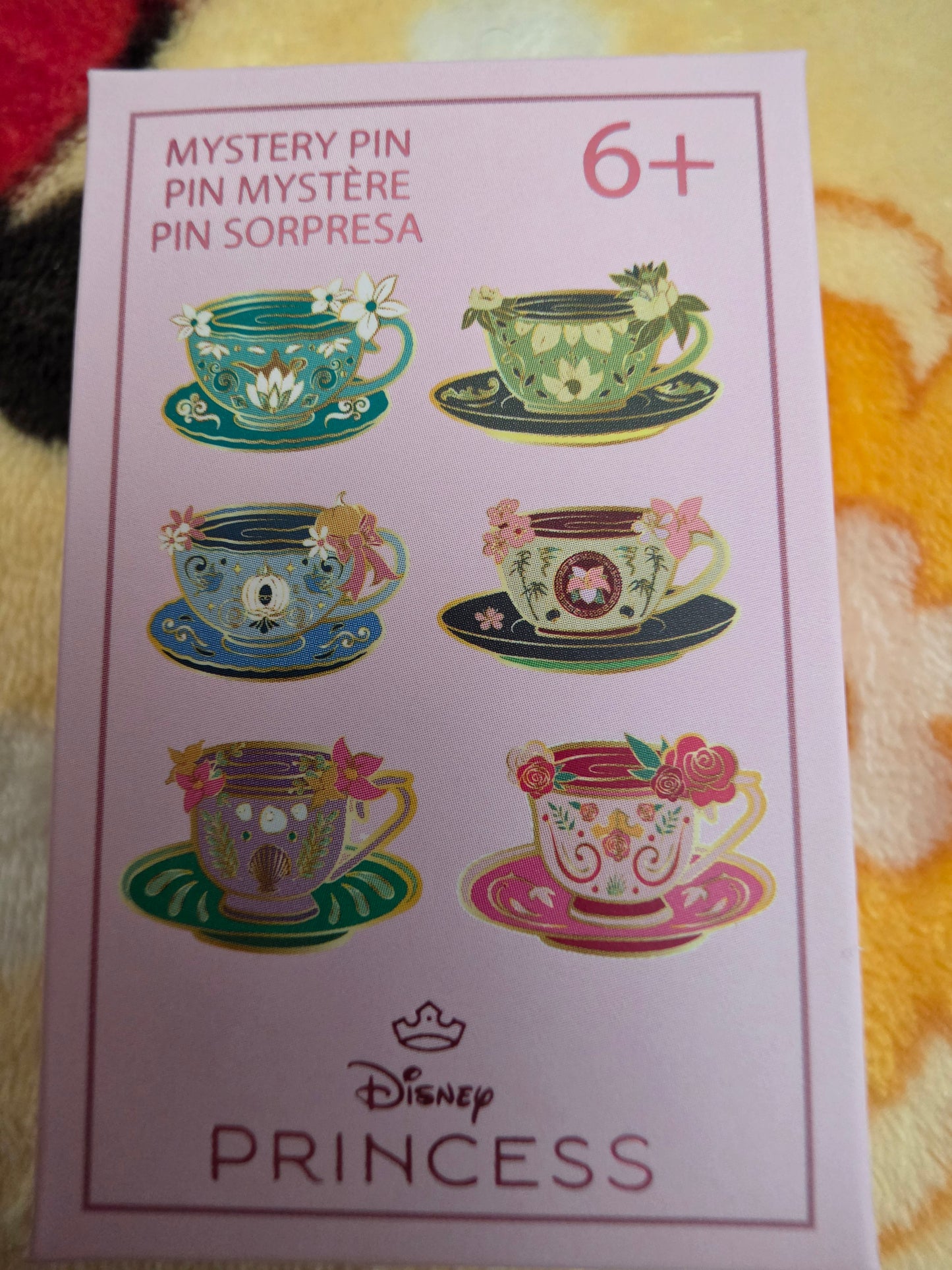 Loungefly Disney Princess Teacups Mystery Pins