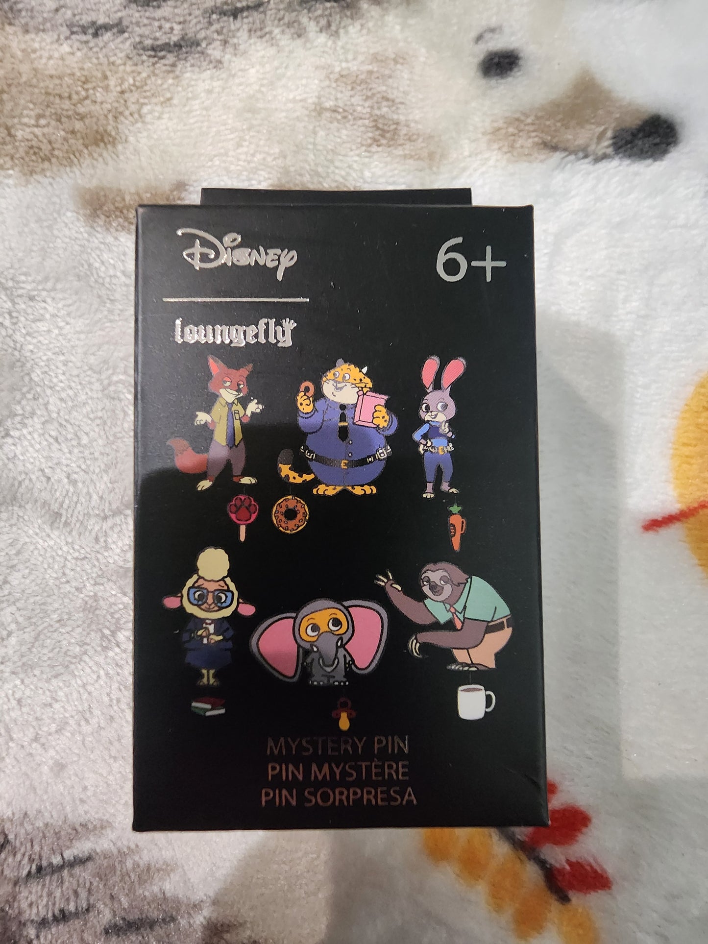 Loungefly Disney Zootopia 2 Mystery Pins with Hanging Charm
