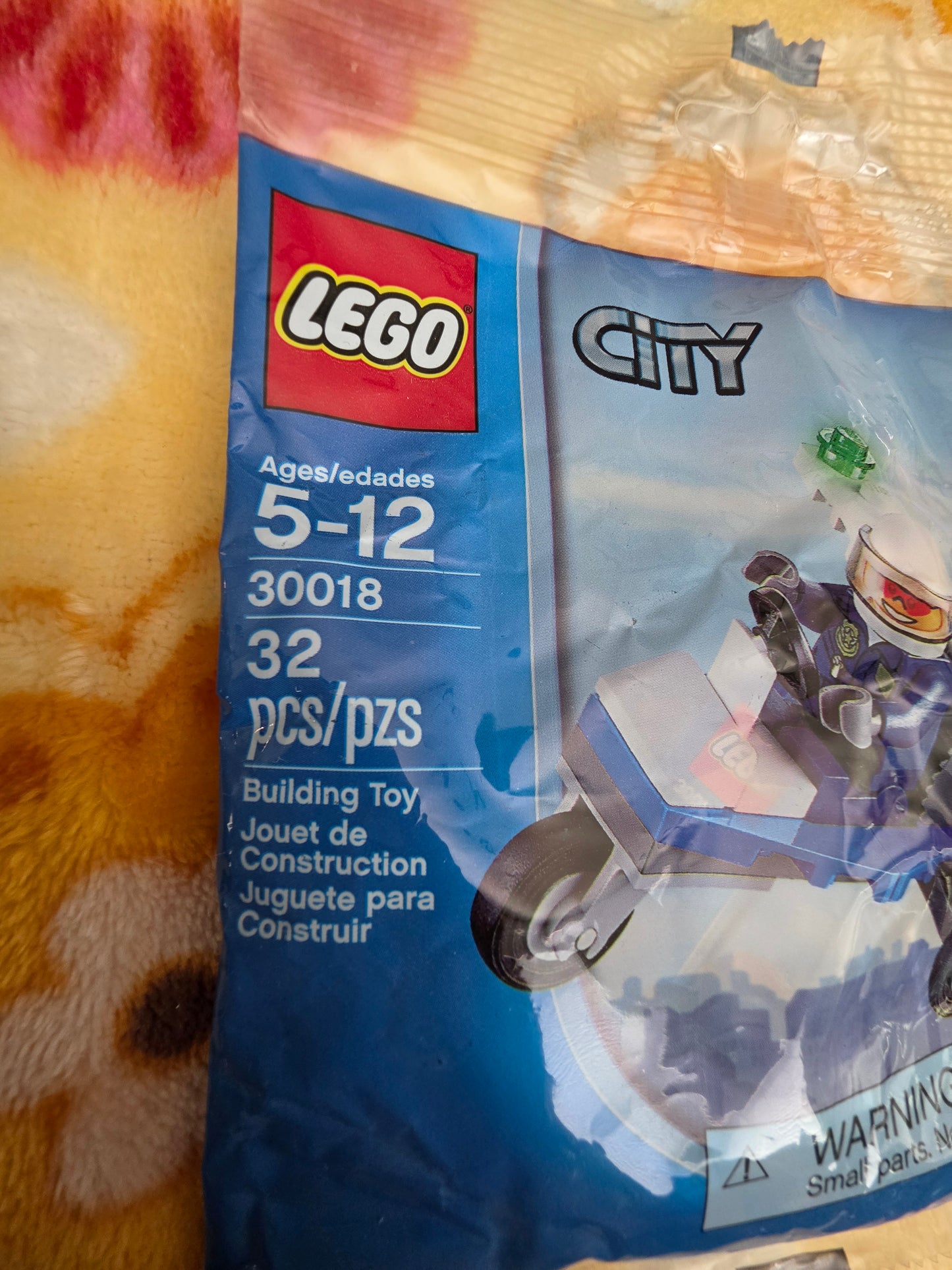 LEGO City 30018 Police Microlight Plane Set "Retired"