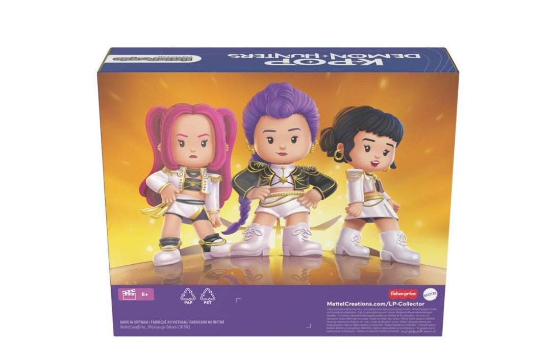 Fisher-Price K-pop Demon Hunters Little People Collector Figure Set