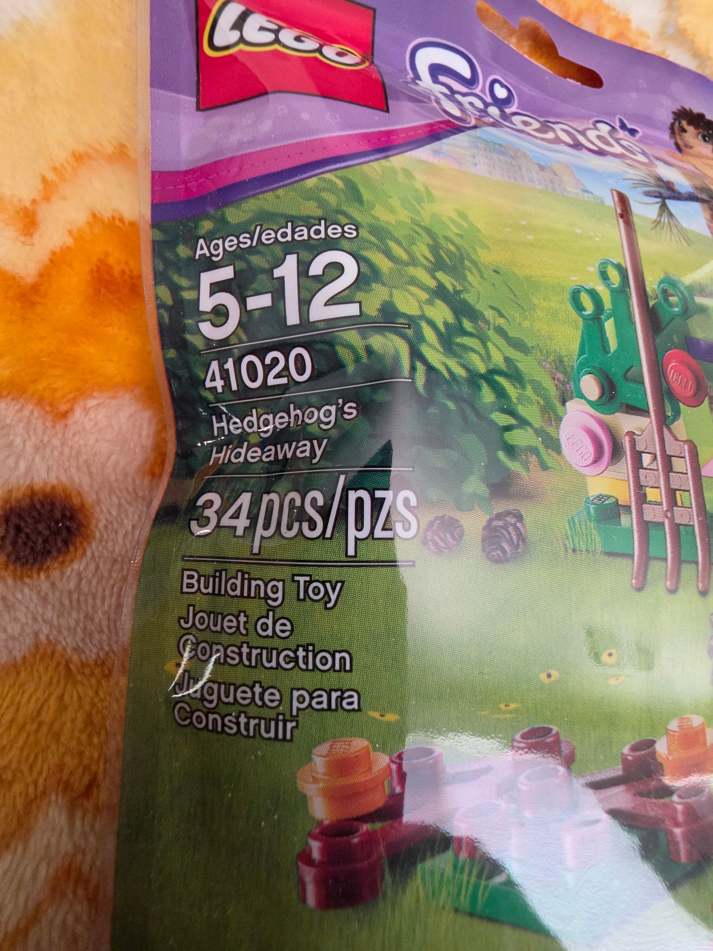 LEGO Friends 41020 Minifigures Animal Hedgehog Series 4 Set "Retired"