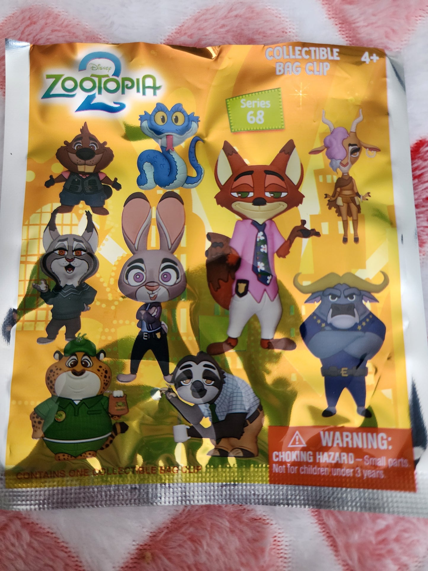 Zootopia 2 3D Foam Mystery Bag Clips