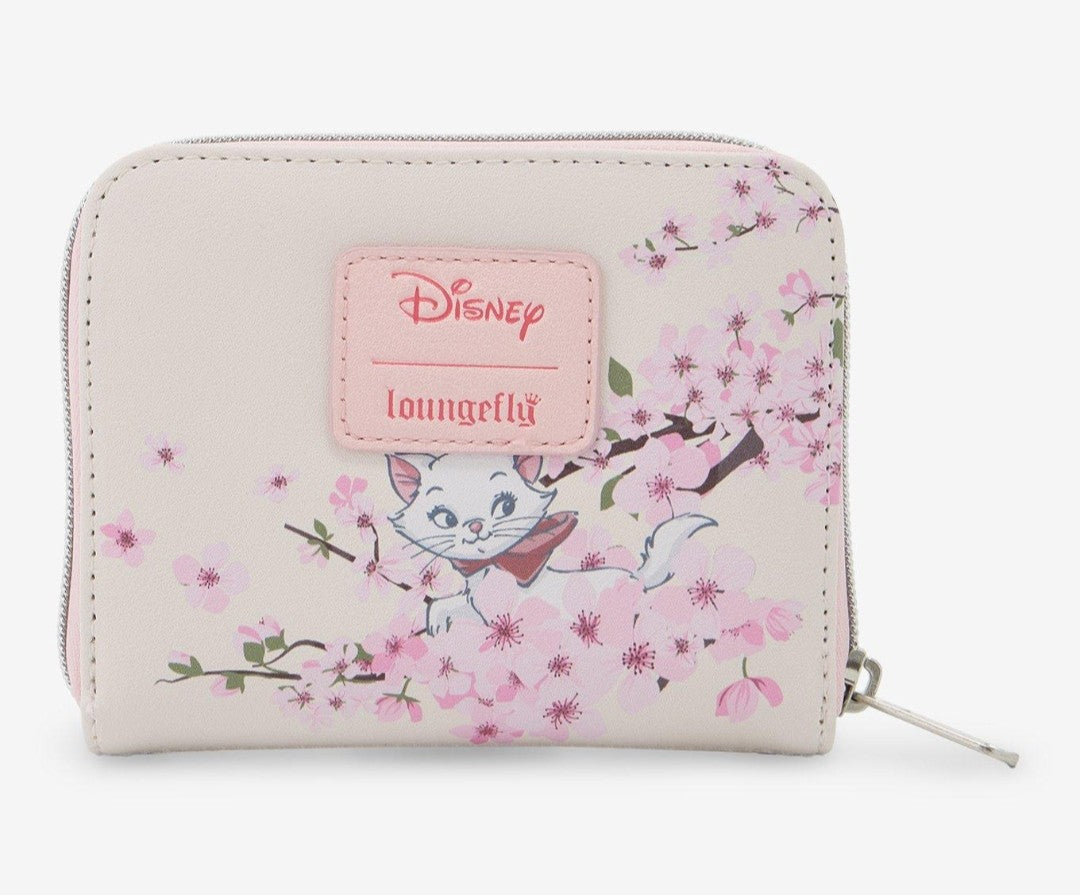 Loungefly Disney Aristocats Marie and Her Brothers Cherry Blossom Wallet