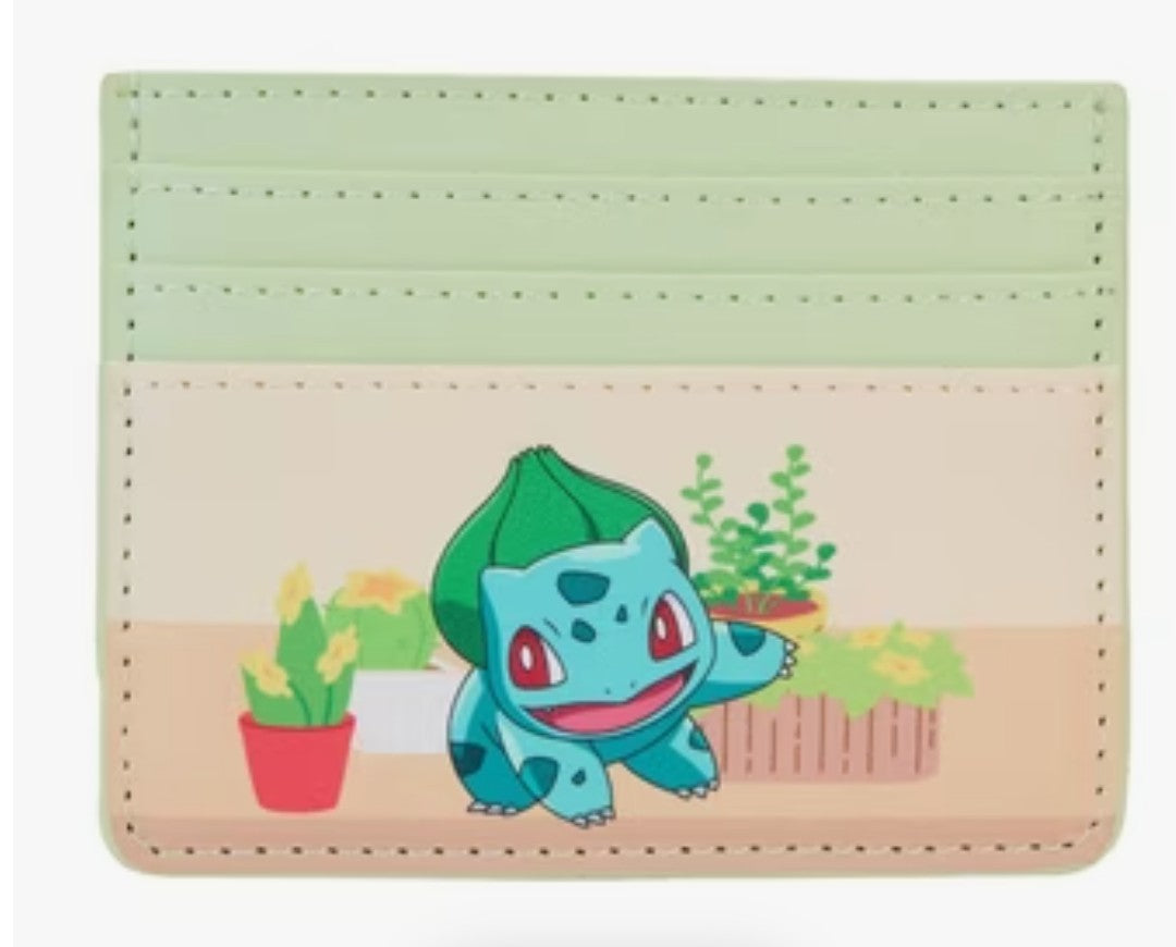 Loungefly Pokemon Plants Exclusive Cardholder