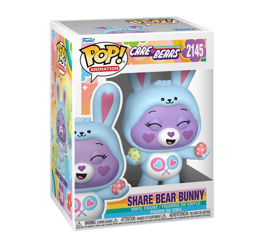 Funko Pop Care Bear Easter Bunny Share Bear Pop Figure