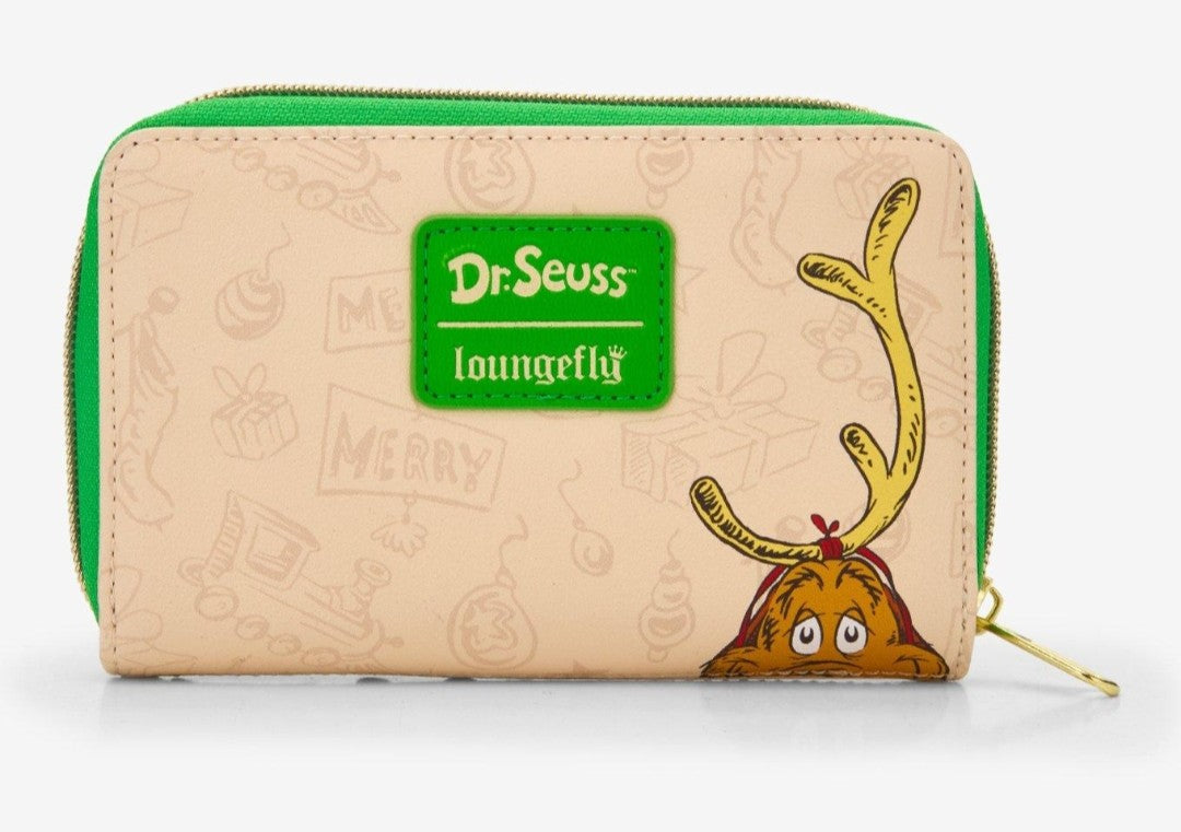 Loungefly Grinch and Max Christmas Wallet