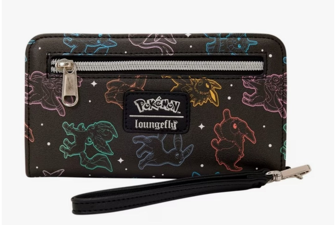 Loungefly Pokemon Eevee Eeveelutions Constellations Tech Exclusive Wallet