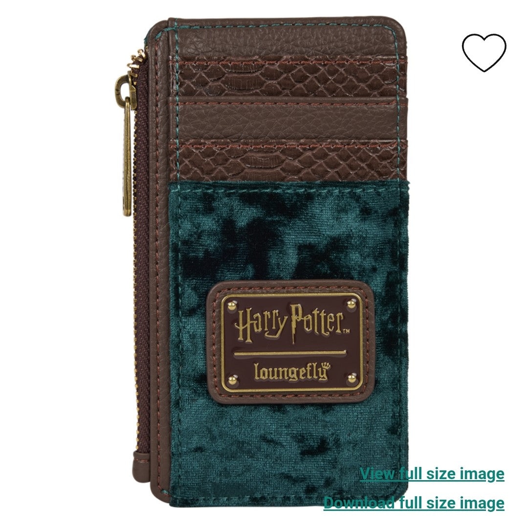 Loungefly Harry Potter Hogwarts Slytherin Card Holder