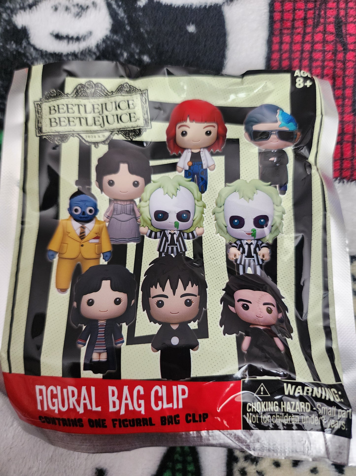 Beetlejuice Beetlejuice Mystery Bag Clips
