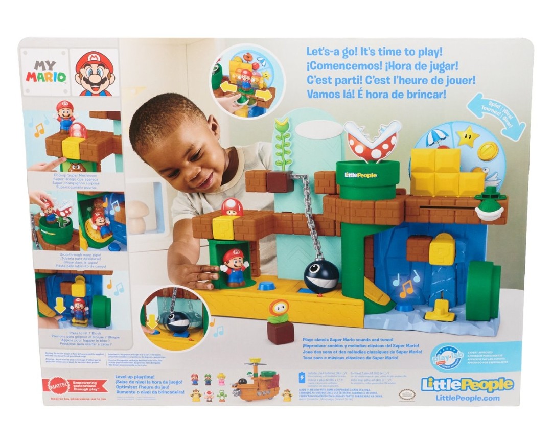 Fisher Price Little People Super Mario Bros.: My Mario's Adventure Playset