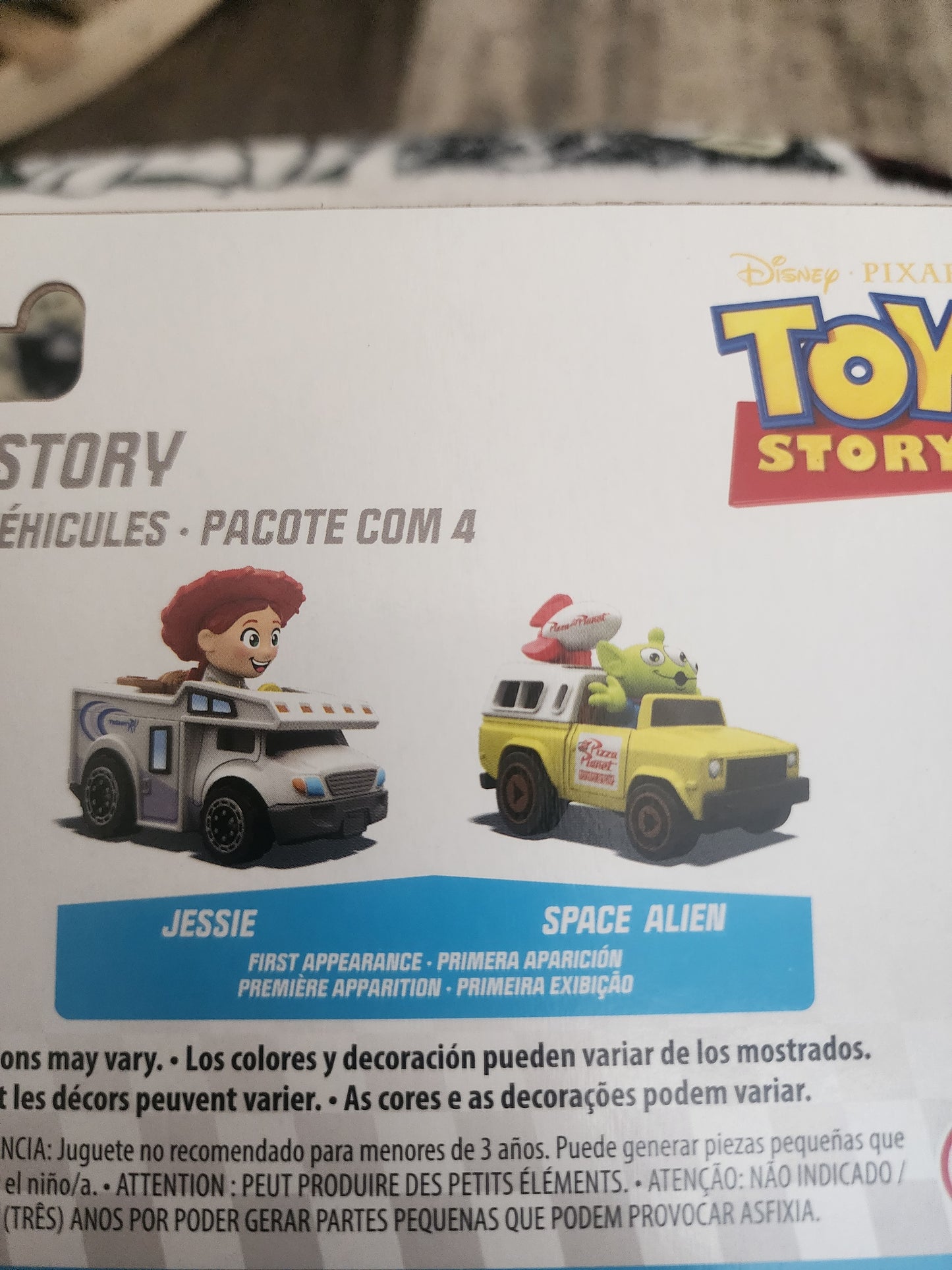 Hot Wheels 4 pack Toy Story 30th Anniversary RacerVerse Car Set