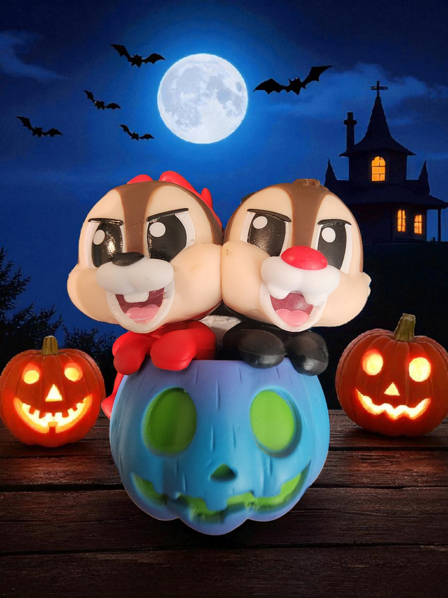 Disney Characters Halloween Costume Pumpkin Figures