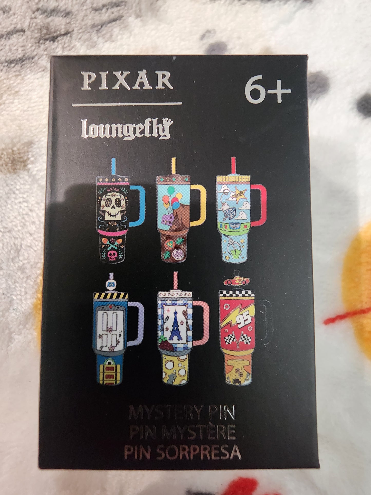 Loungefly Disney Pixar Movies Travel Cups Mystery Pins