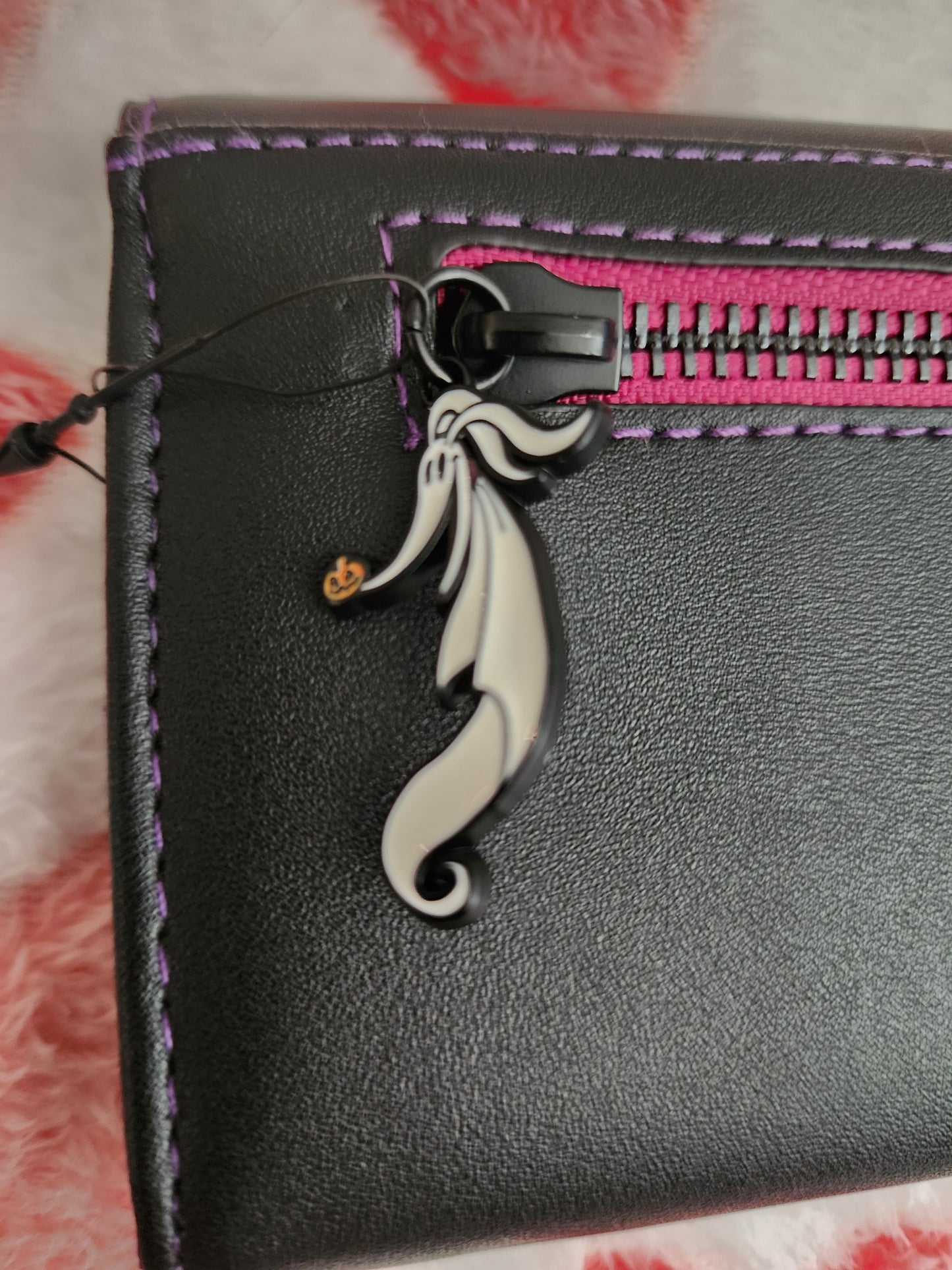 Loungefly Disney Nightmare Before Christmas Jack and Sally Spiral Hill Wallet