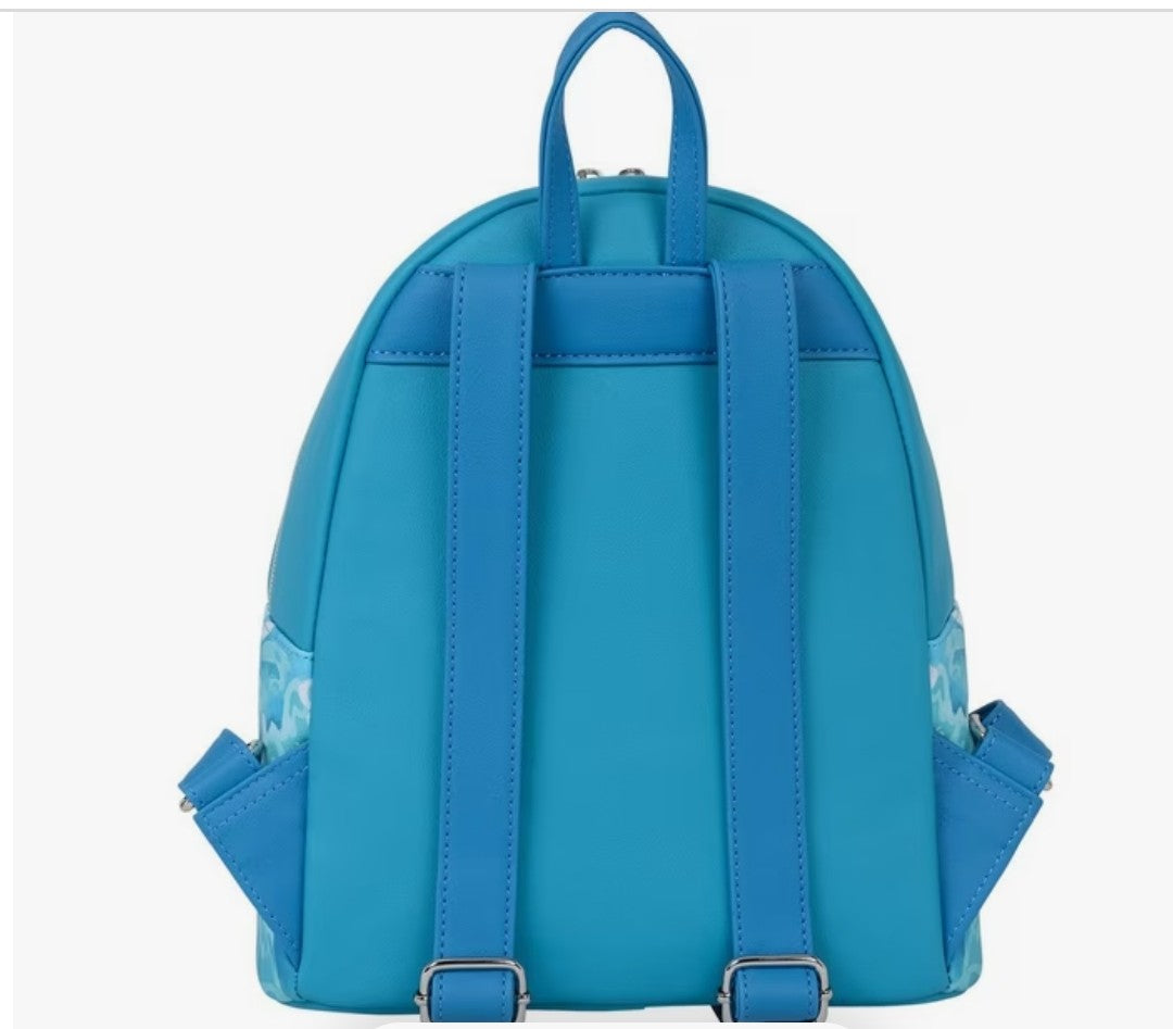 Loungefly Disney Lilo and Stitch Spinning Stitch Surfer Backpack