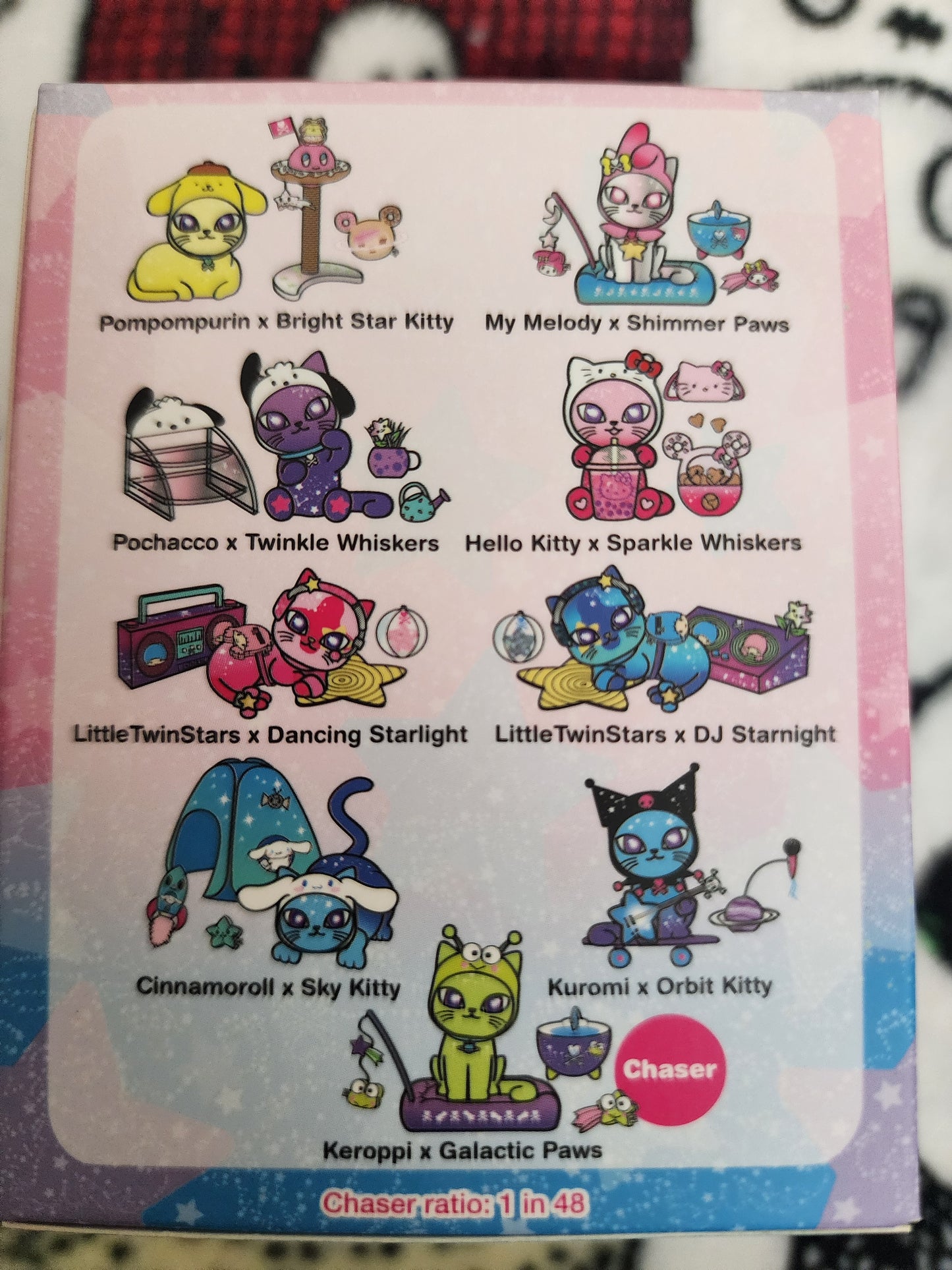 Tokidoki Galastic Cats x Hello Kitty and Friends Mystery Figures
