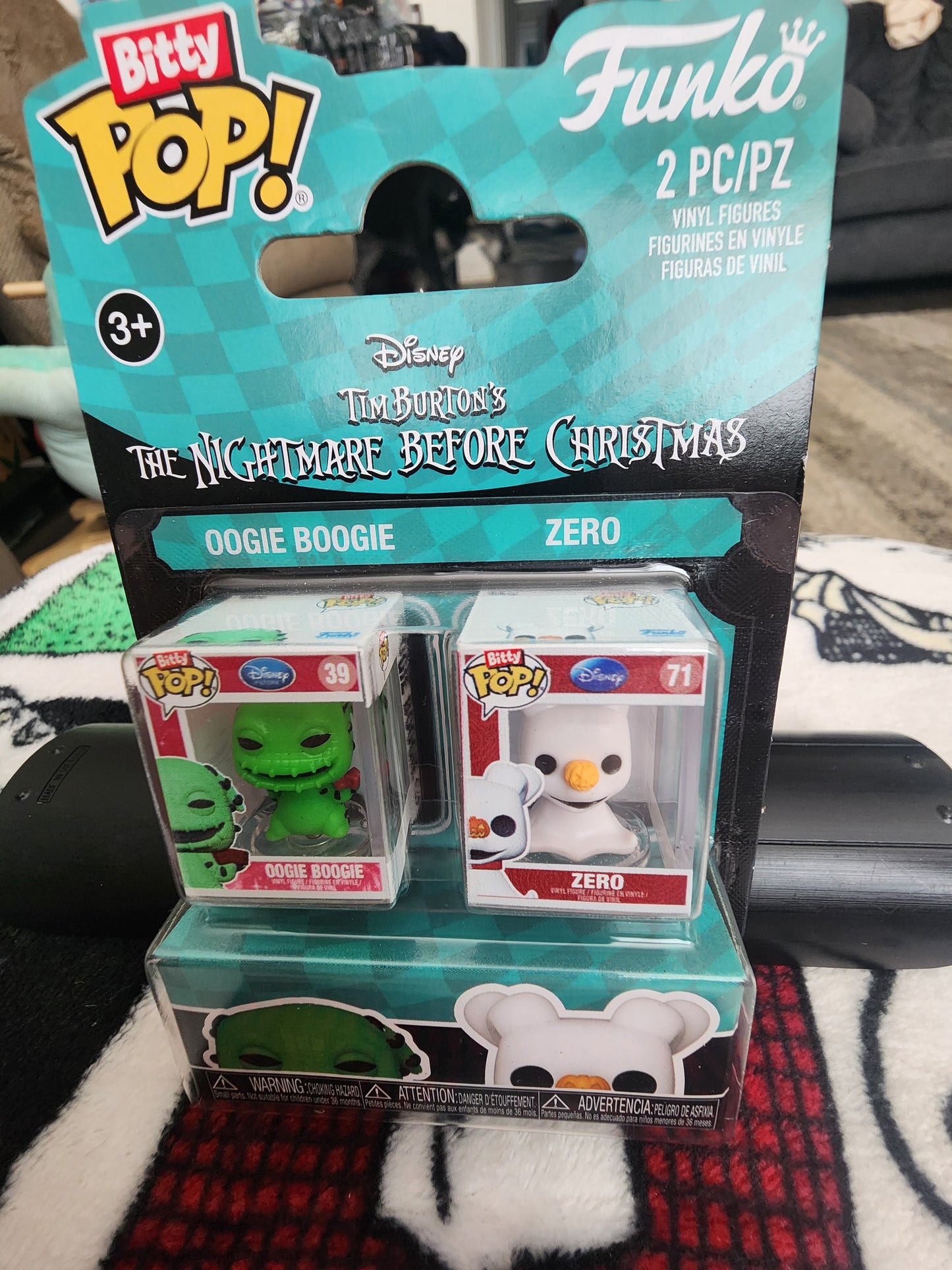 Funko Disney Nightmare Before Christmas Bitty Pop 2 Pack Set