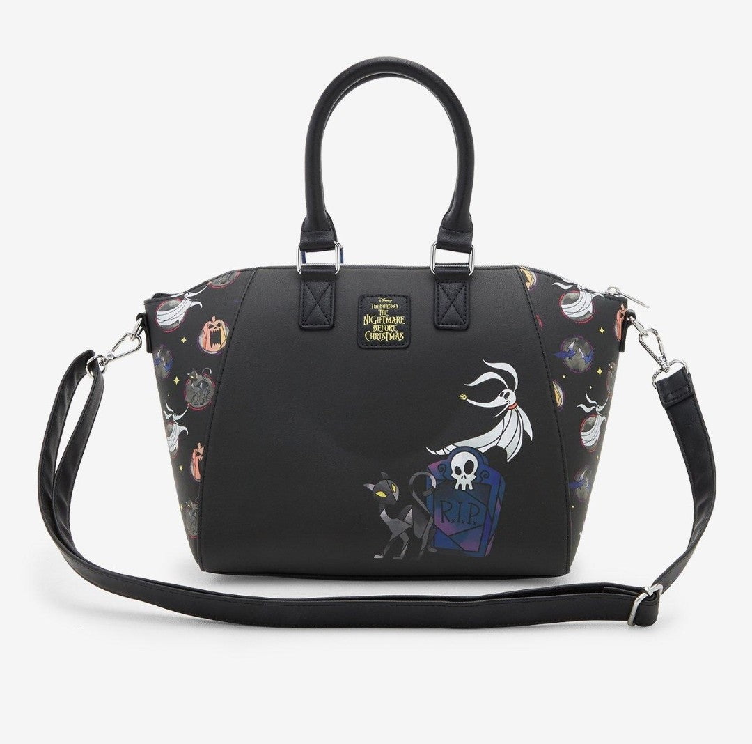 Loungefly Disney Nightmare Before Christmas Stained Glass Halloween Handbag