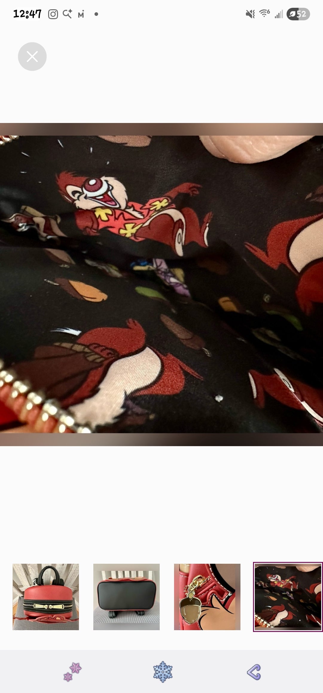 Loungefly Disney Chip and Dale Rescue Rangers Exclusive Backpack