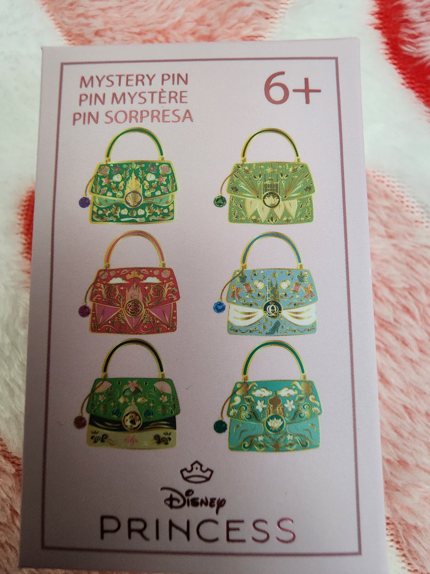 Loungefly Disney Princess Purse Mystery Pins
