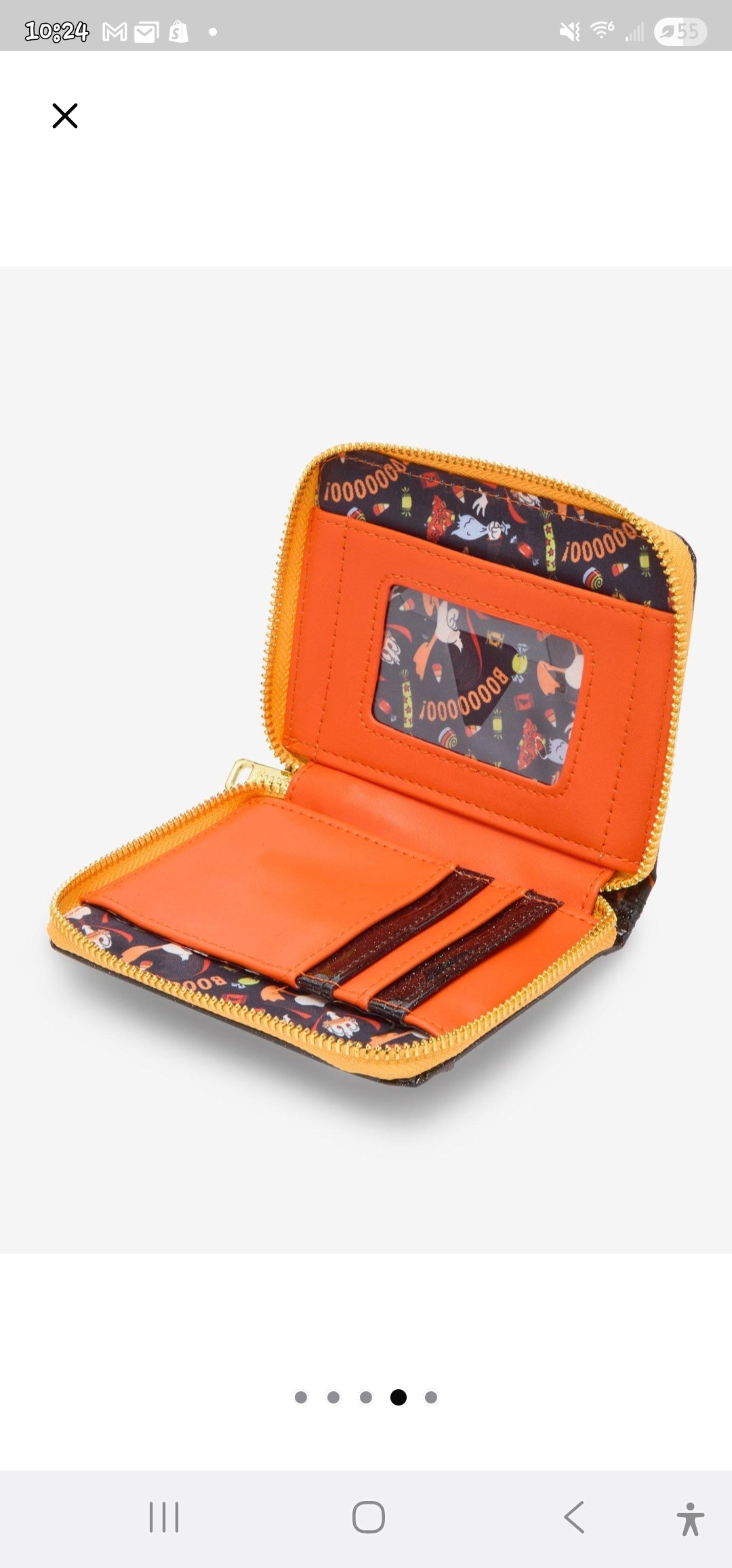 Loungefly Disney Donald Duck Vampire Halloween Wallet