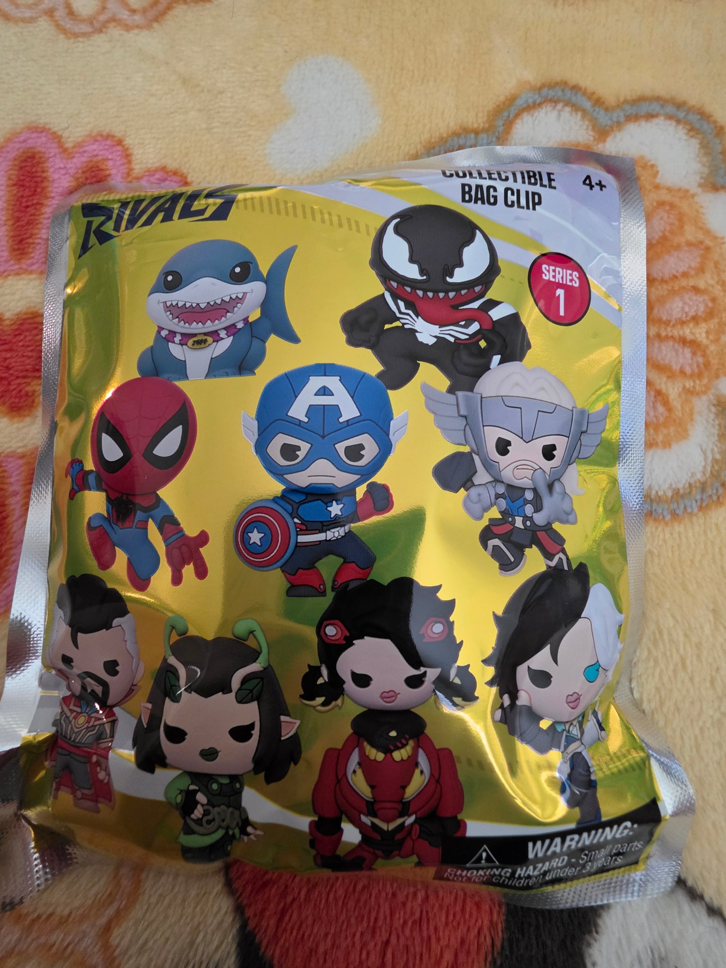 Marvel Rivals 3D Mystery Bag Clips