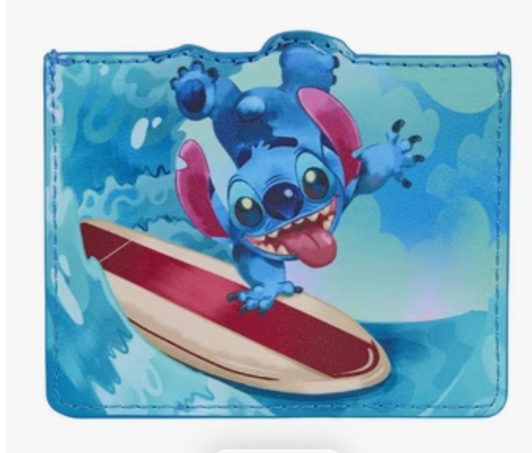 Loungefly Disney Lilo and Stitch Surfer Exclusive Cardholder