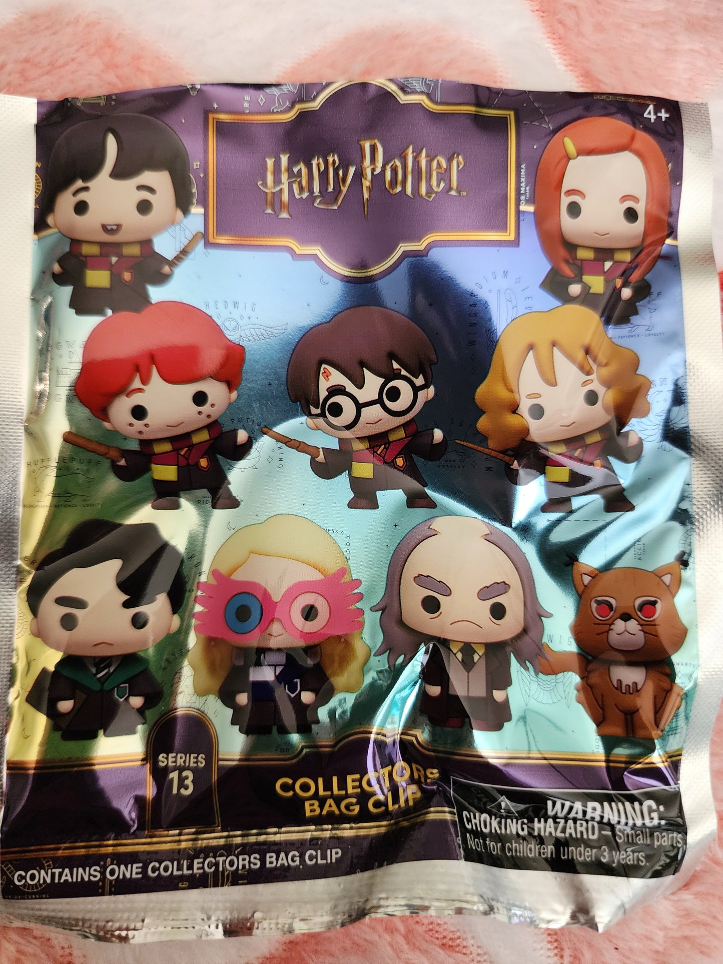 Harry Potter and Friends Series 13 3D Foam Mystery Bag Clips