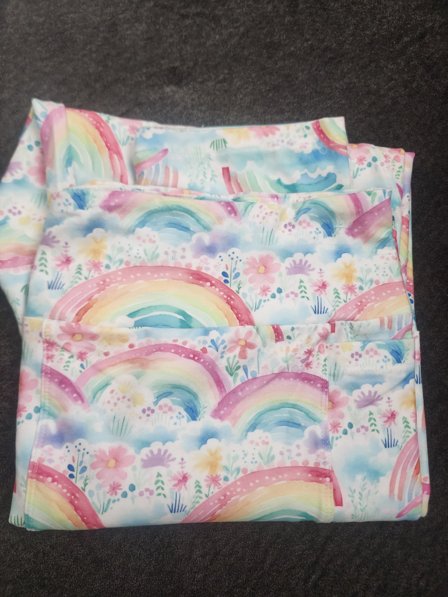 CP Bright Colorful Rainbow Leggings