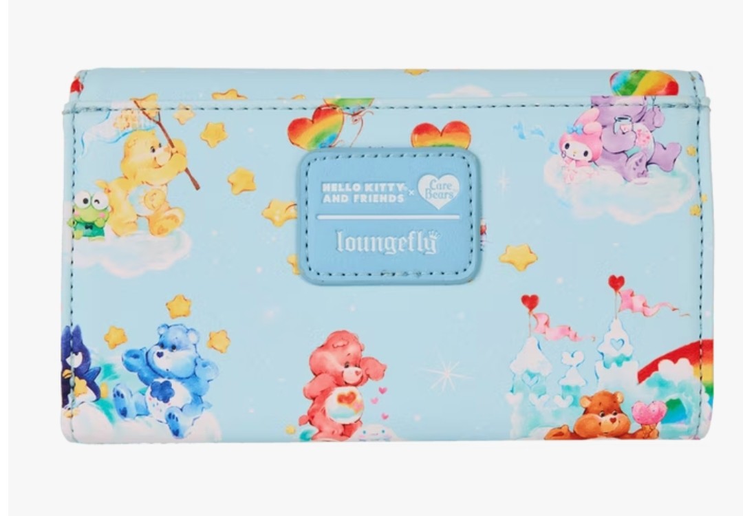 Loungefly Sanrio Hello Kitty and Friends x Care Bears Print Exclusive Wallet
