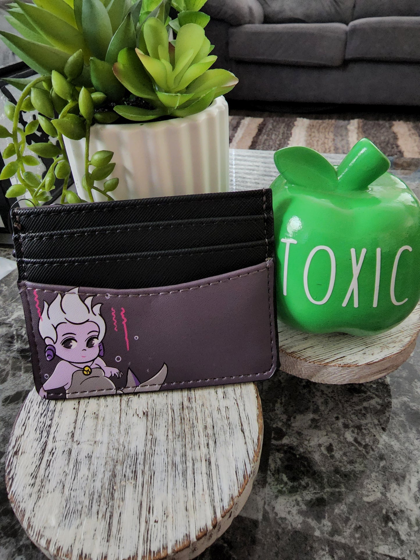 Loungefly Disney Villains Chibi Card Holder