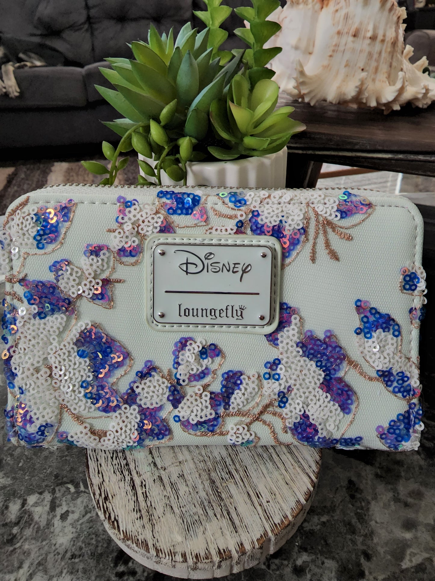 Loungefly Alice and Wonderland Sequined Wallet