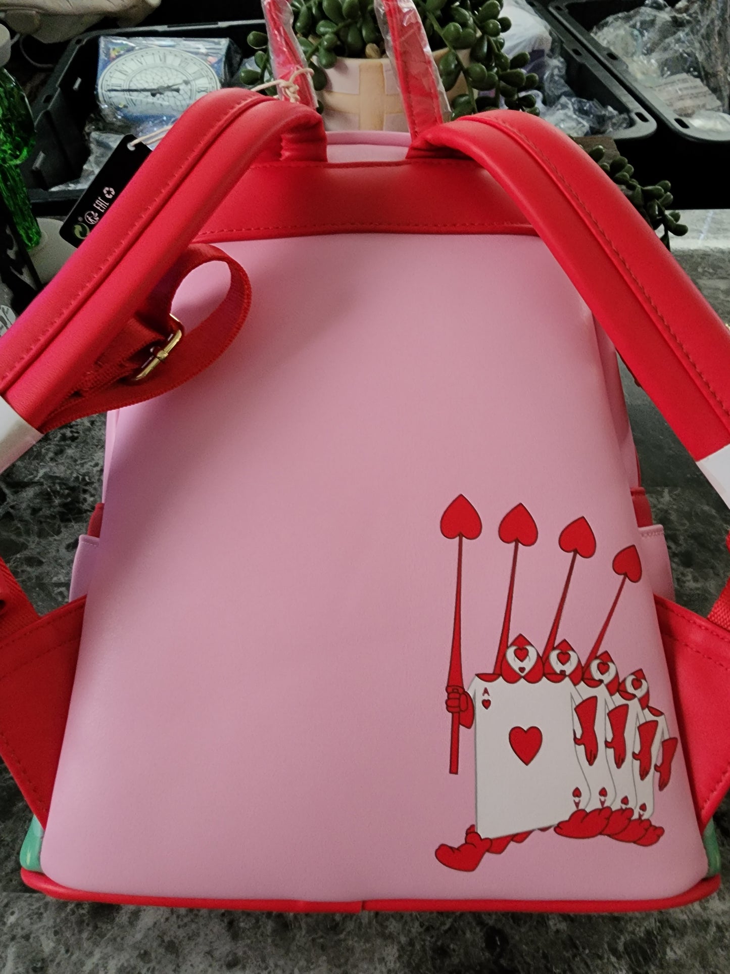 Loungefly Alice in Wonderland Red Roses Backpack